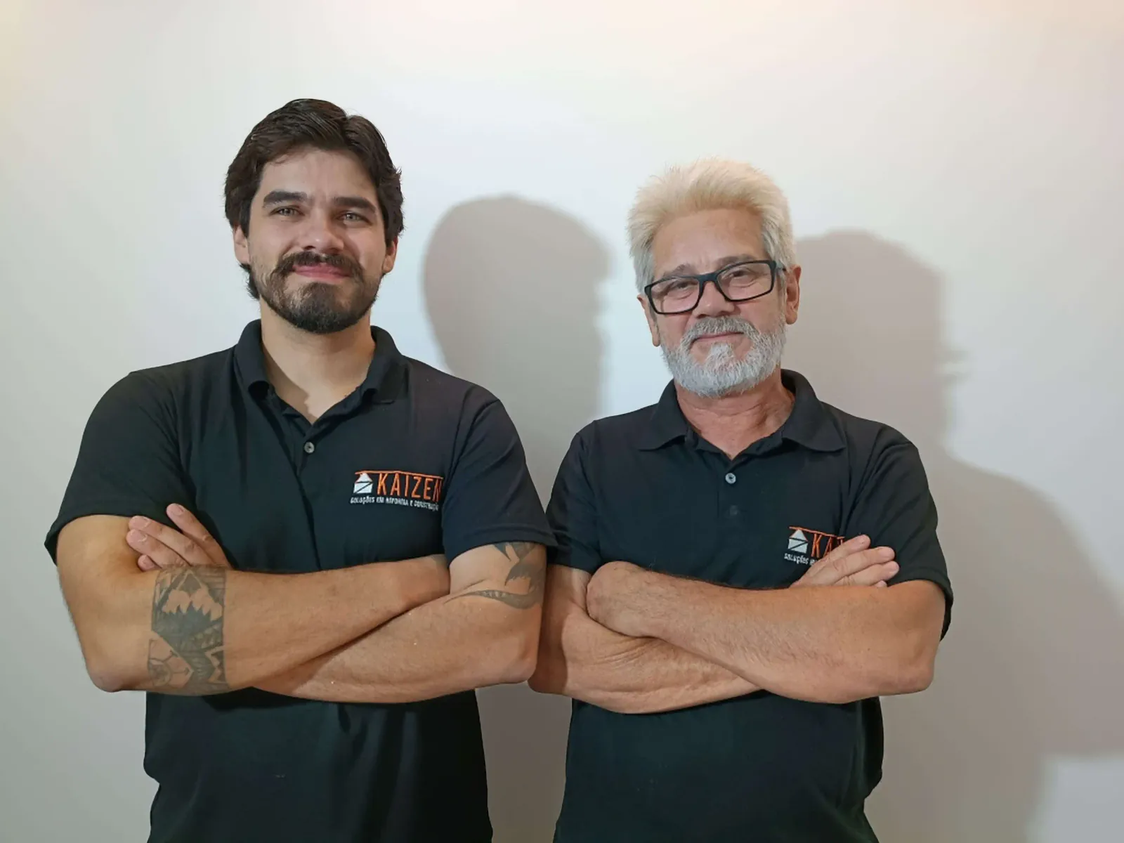 Equipe Kaizen em obra